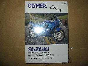 Suzuki GSXR750 and GSX750F workshop manual